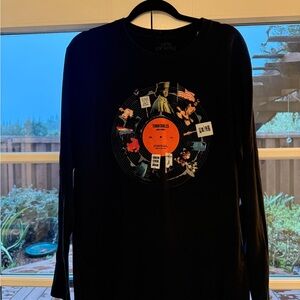 Janelle Monae Long Sleeve Shirt with Colorful Text